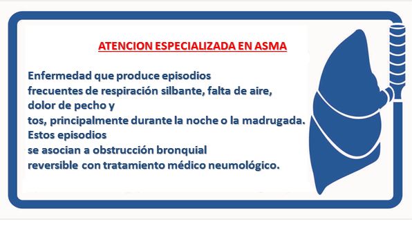 ATENCION ESPECIALIZADA ASMA